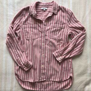 Madewell Flannel, 100% Cotton, size Medium